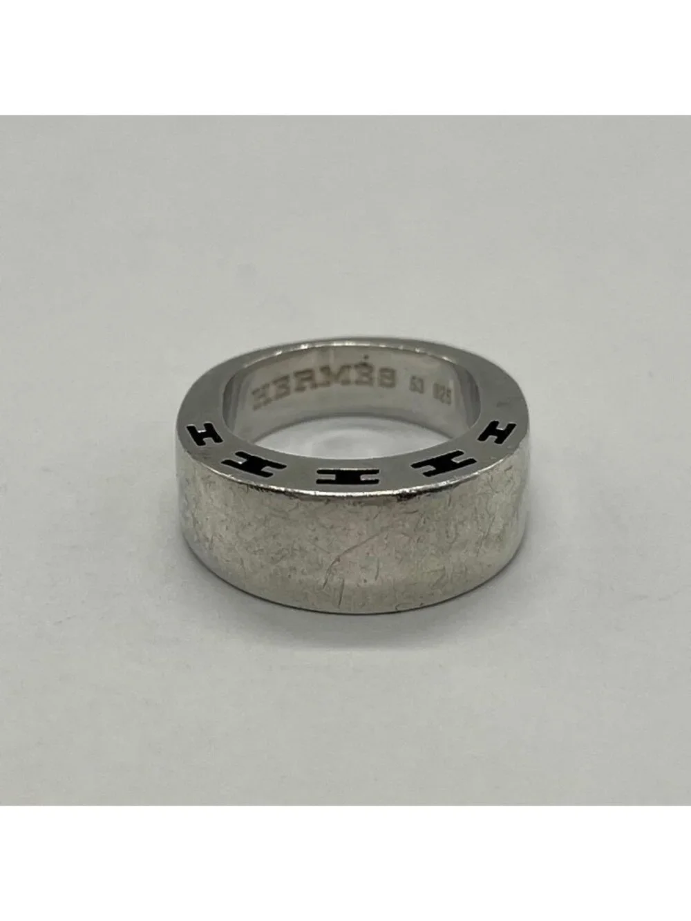 Hermes Clarte Ring Size 53 SV 925